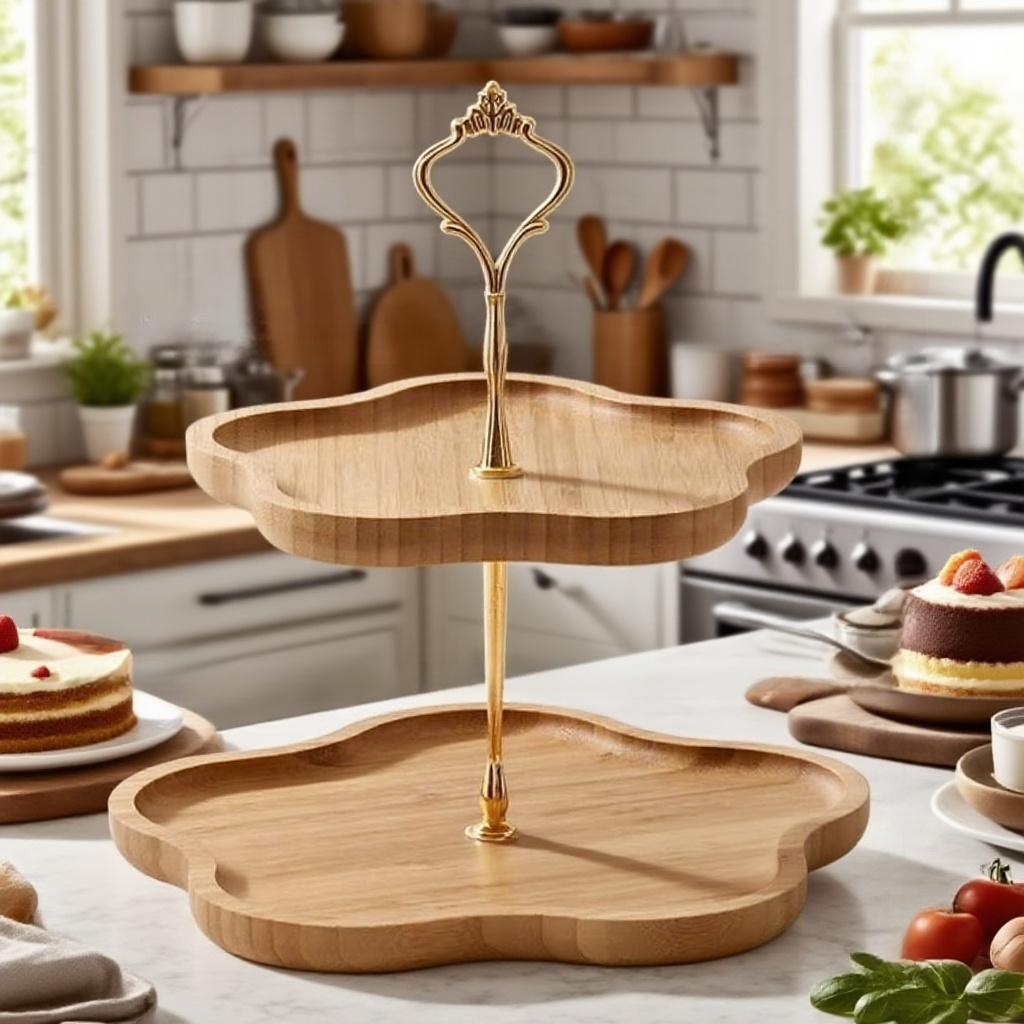 家用多層水果乾果點心果盤