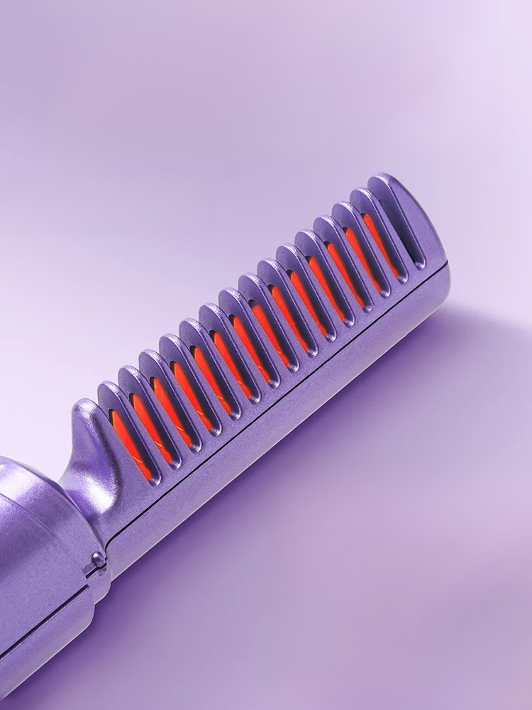 Rechargeable Negative Ion Hair Straightening Comb