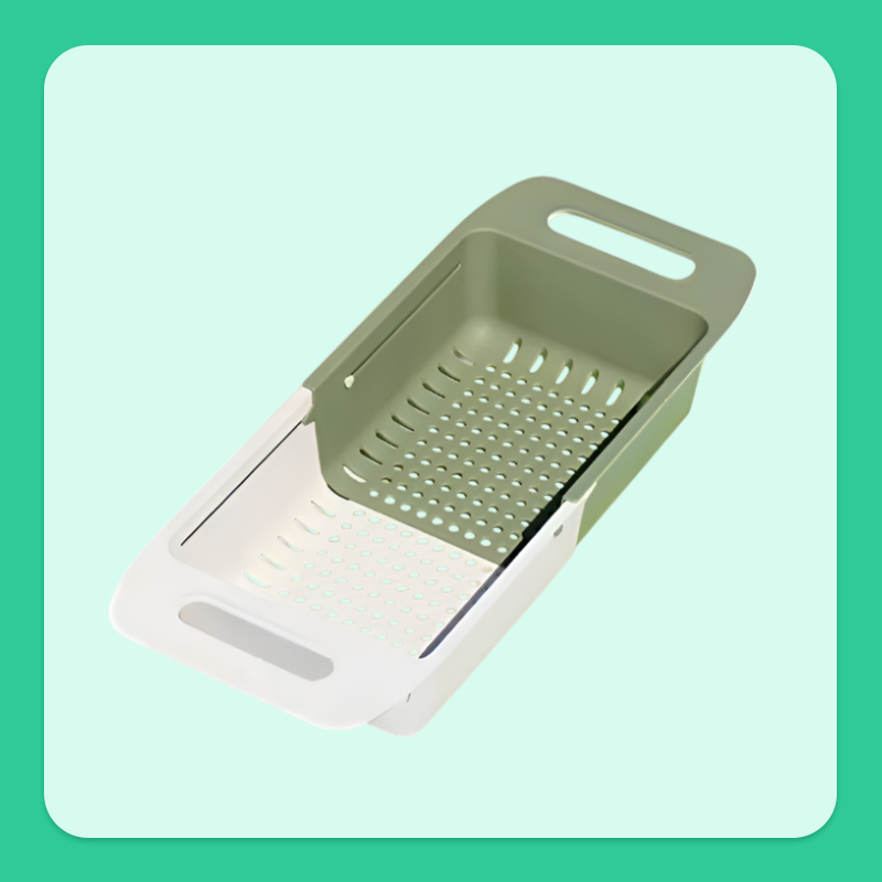 Čínský koš na mytí ovoce a zeleniny s odkapávačem bez vrtání