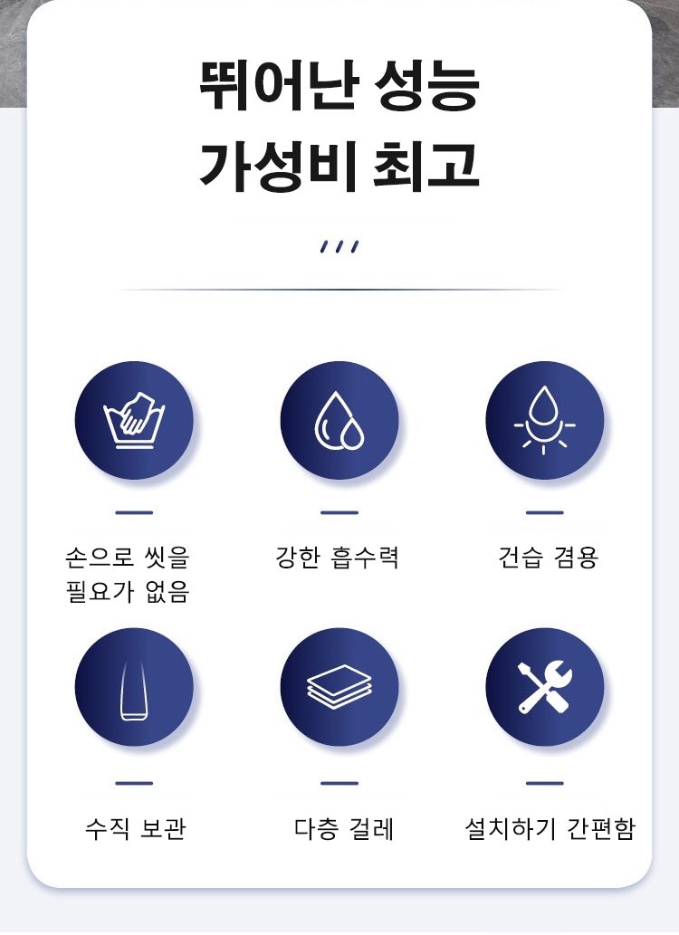 튼튼한 알루미늄 대걸레 손잡이