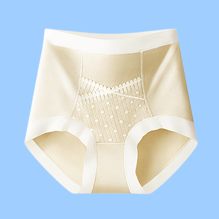 Light luxury satin high waisted shapewear underwear