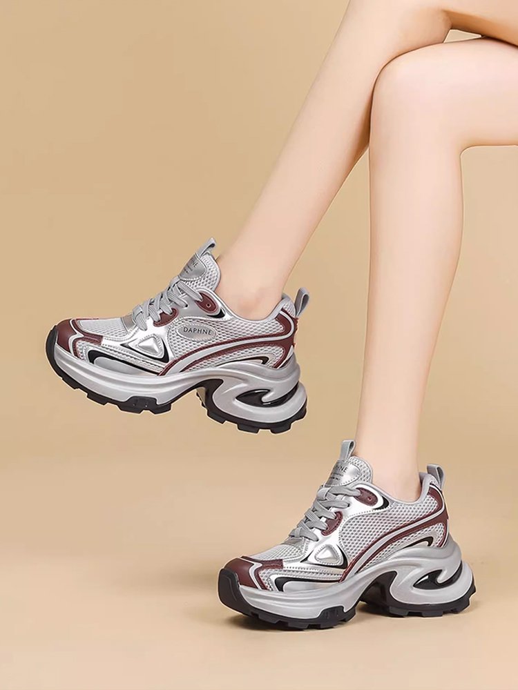 두꺼운 밑창 키높이 어글리 슈즈