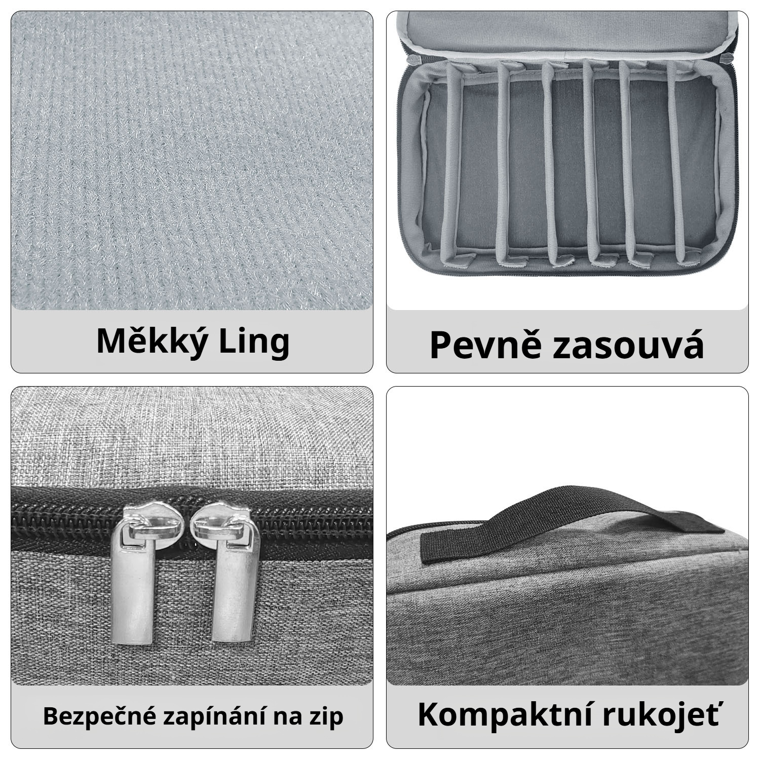 Odolné pouzdro na brýle vhodné na cesty