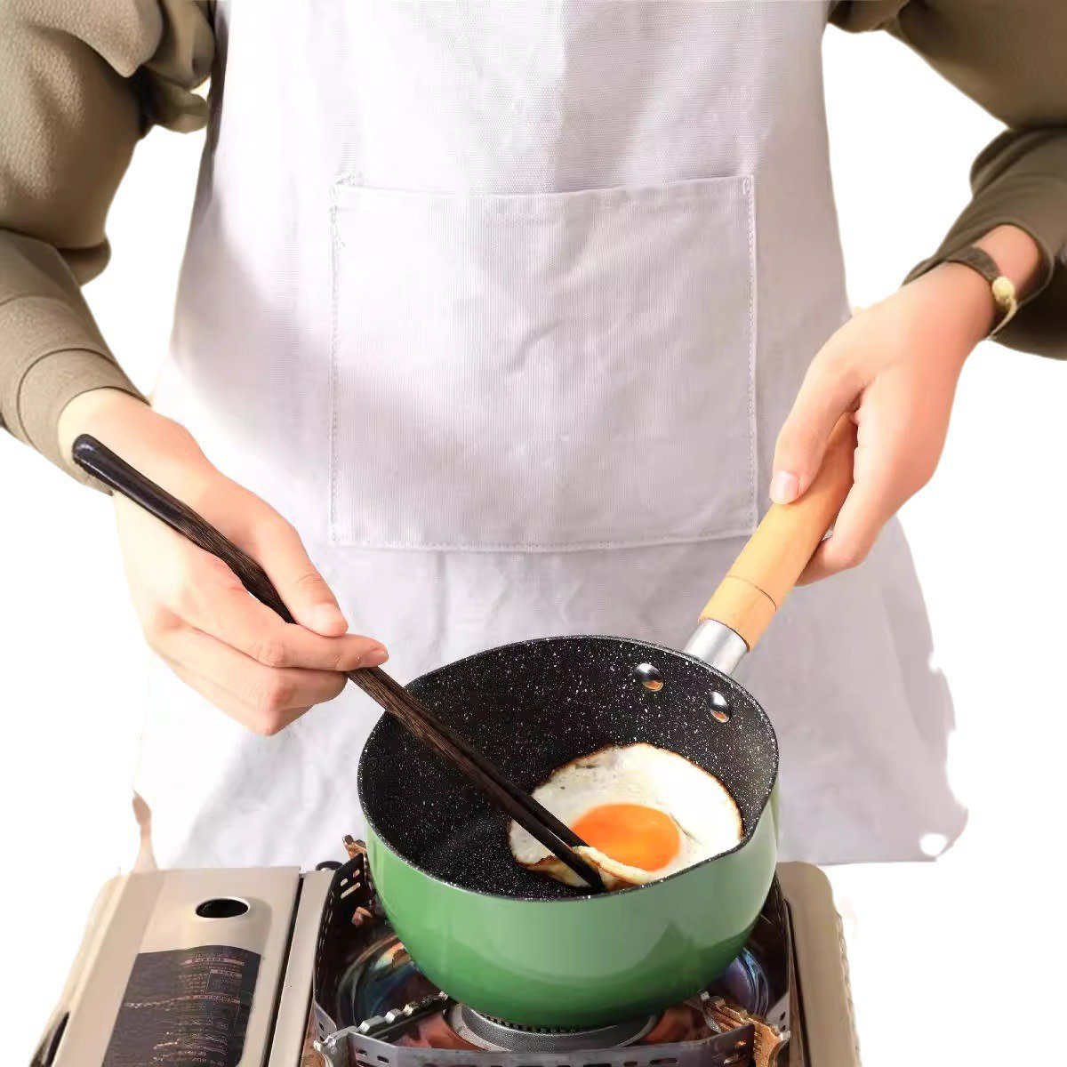 Nepřilnavá pánev z lékařského kamene