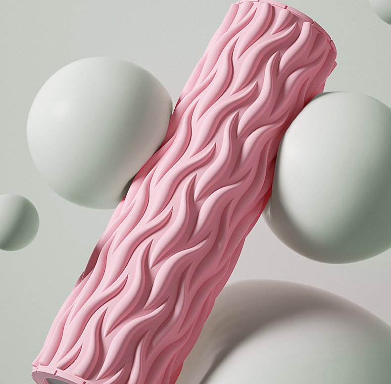 Pěnový válec na jógu, sloupový palcát, sportovní fitness válec