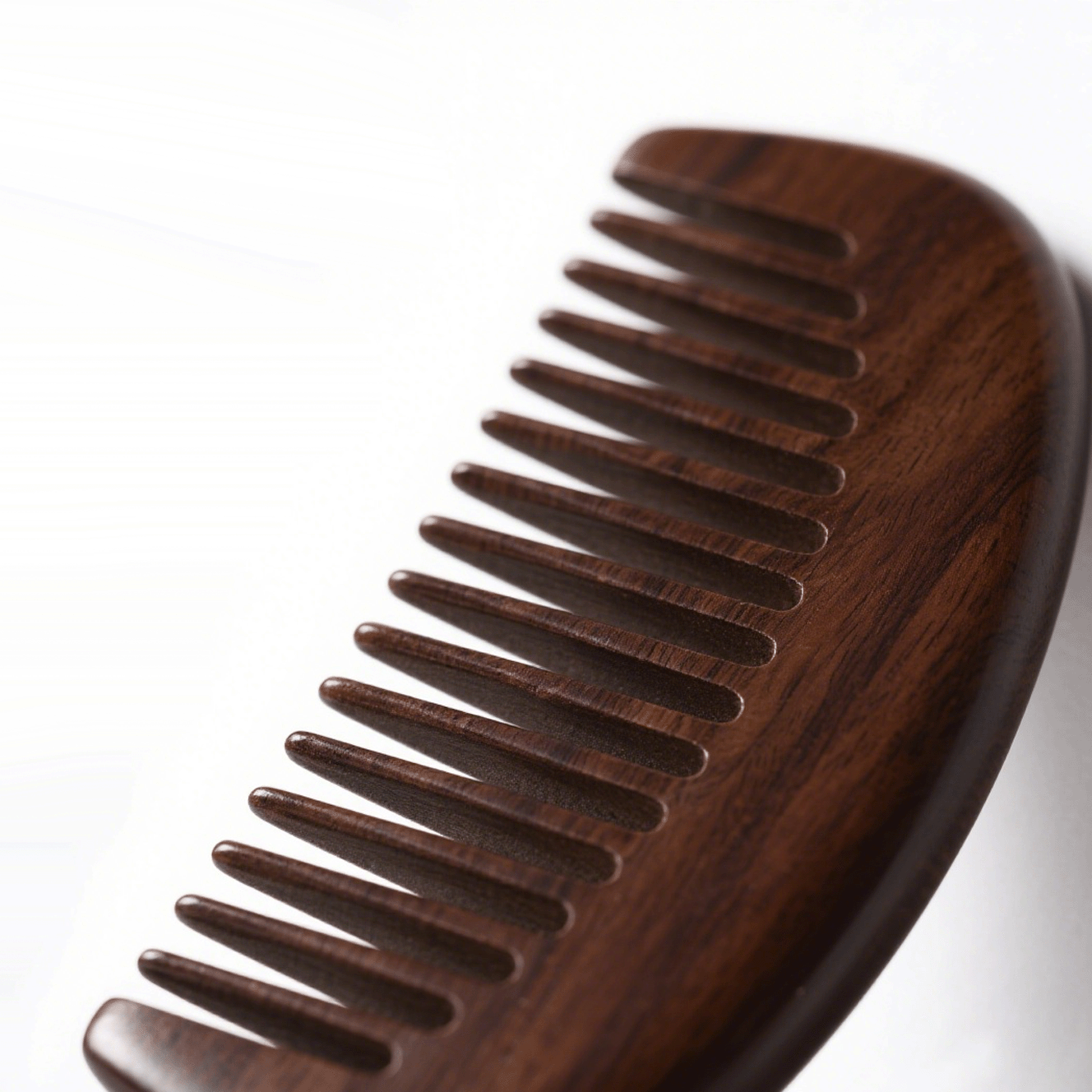 Természetes szantálfa fésű három darabos csomag