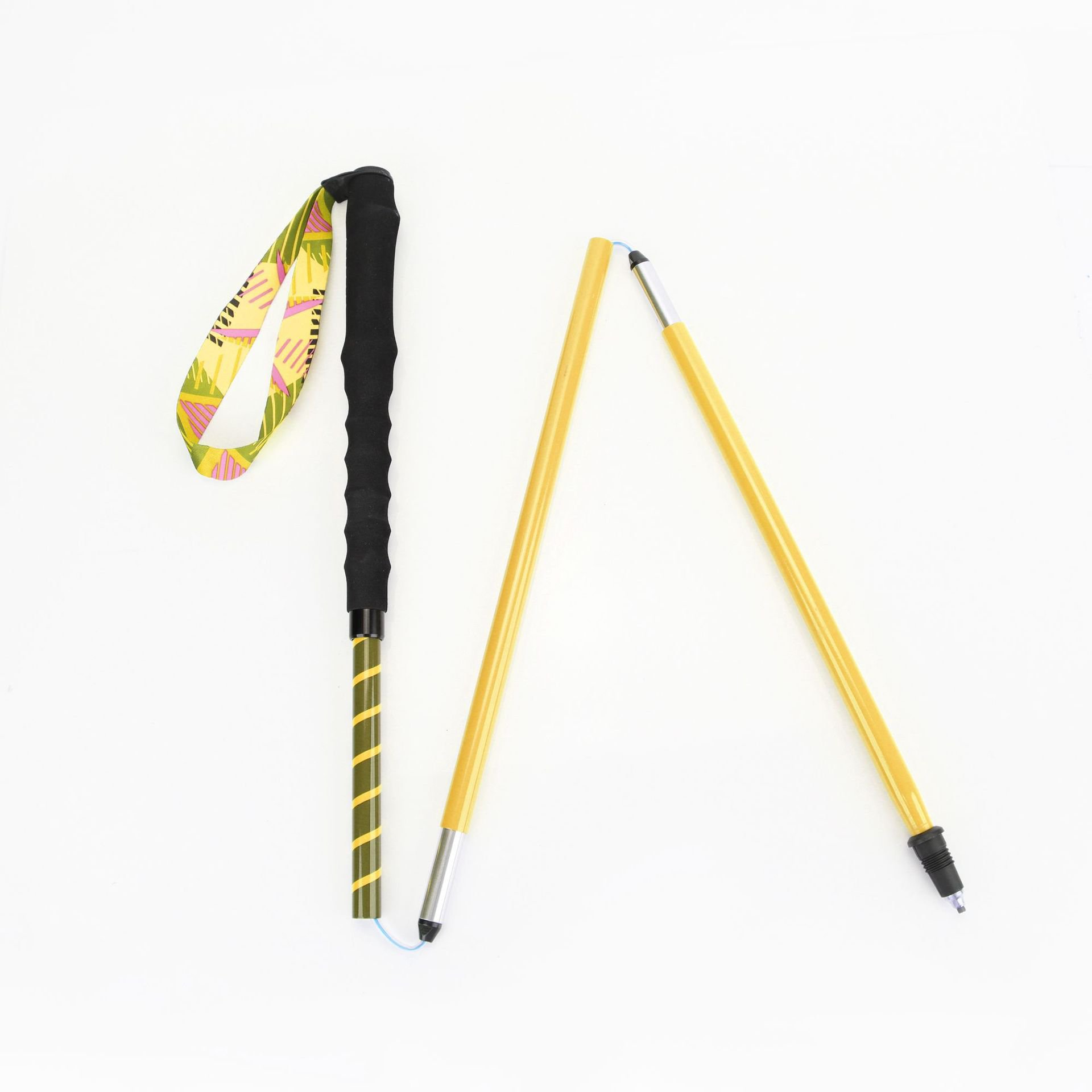 Venkovní běžecké hůlky Skládací horolezecké hůlky