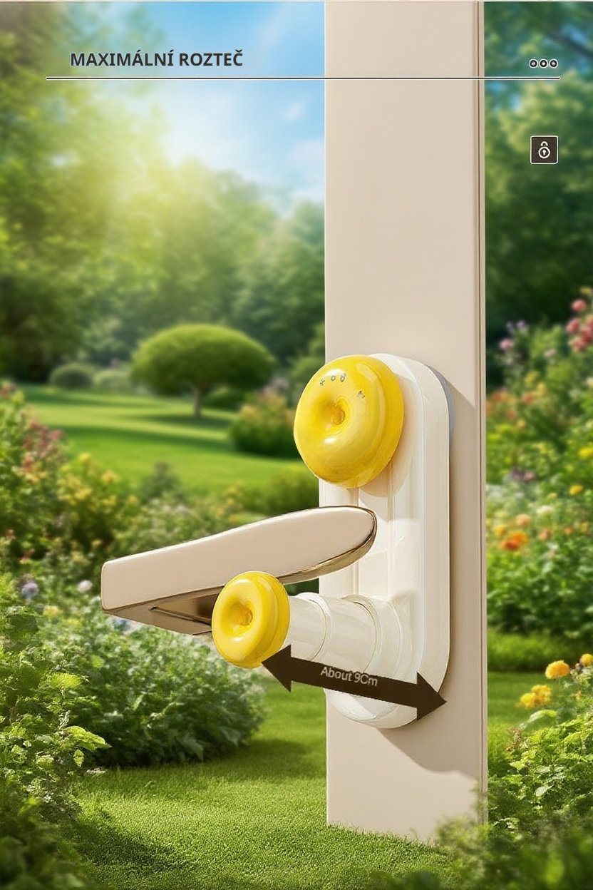 Jednoduchá instalace přenosného bezpečnostního zámku