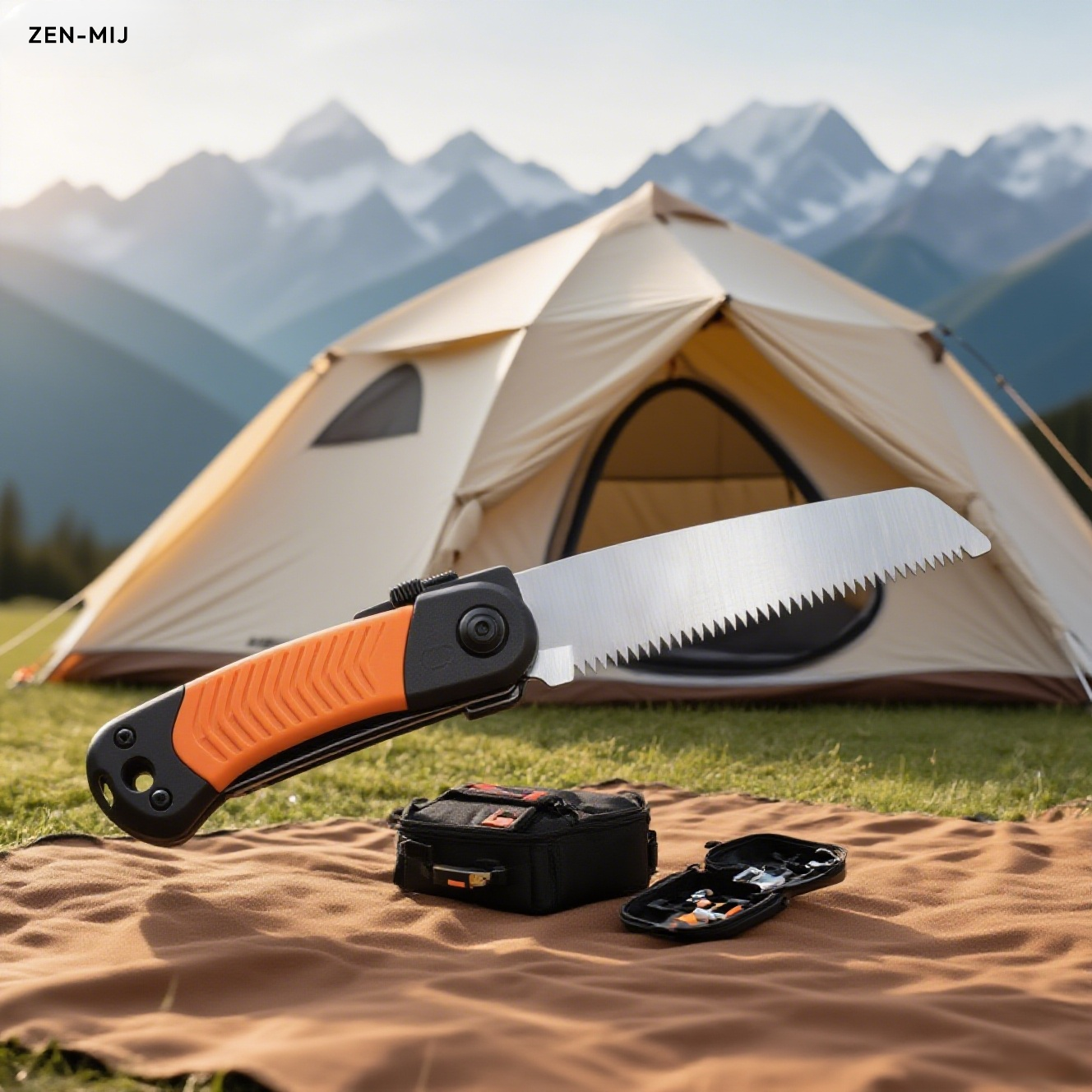 折りたたみ式のこぎり