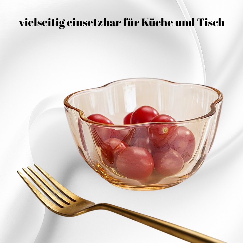 Mini Glas Schüssel für Gewürze und Salate