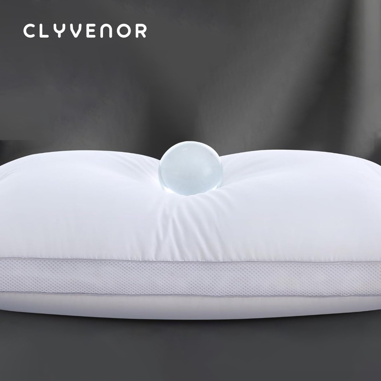 Sleep Enhancing Cervical Support Comfort Goose Down Pillow