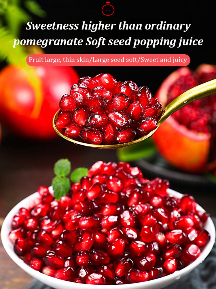 Tunisian soft-seed pomegranate seeds