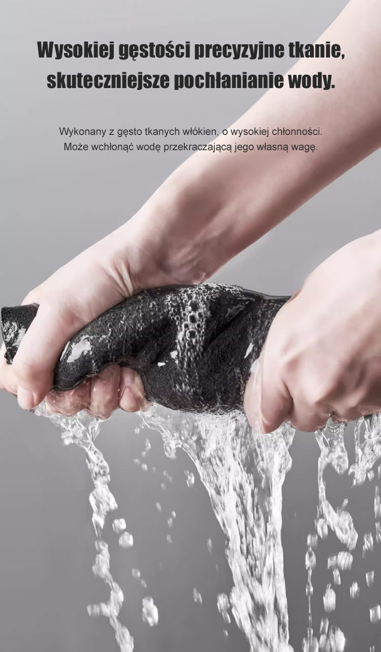 Ściągaczka do szyb na tle czystego okna