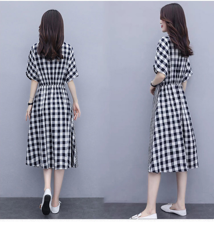 洗濯しても色落ちしないワンピース