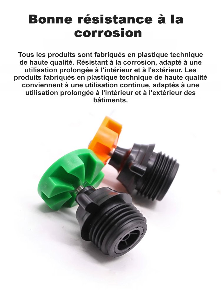 HFH-Sprinklers rotatifs à roue libre