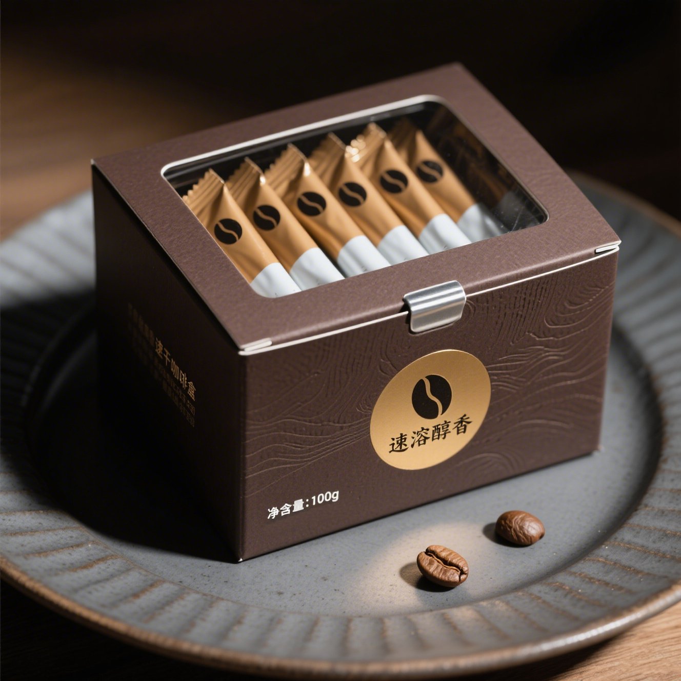 100g Schnell löslicher Bitterkaffee (2er Pack)