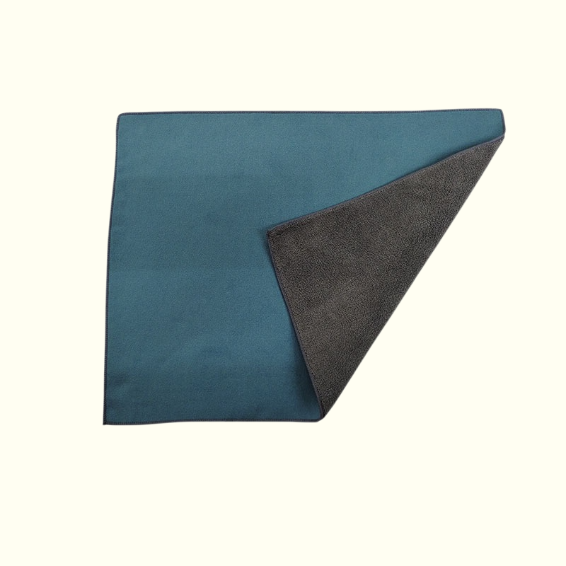 麂皮絨洗車毛巾加厚珊瑚絨擦車巾無痕擦玻璃撞球專用擦桿抹布logo