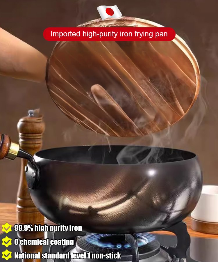 Iron replenishing non stick iron pot