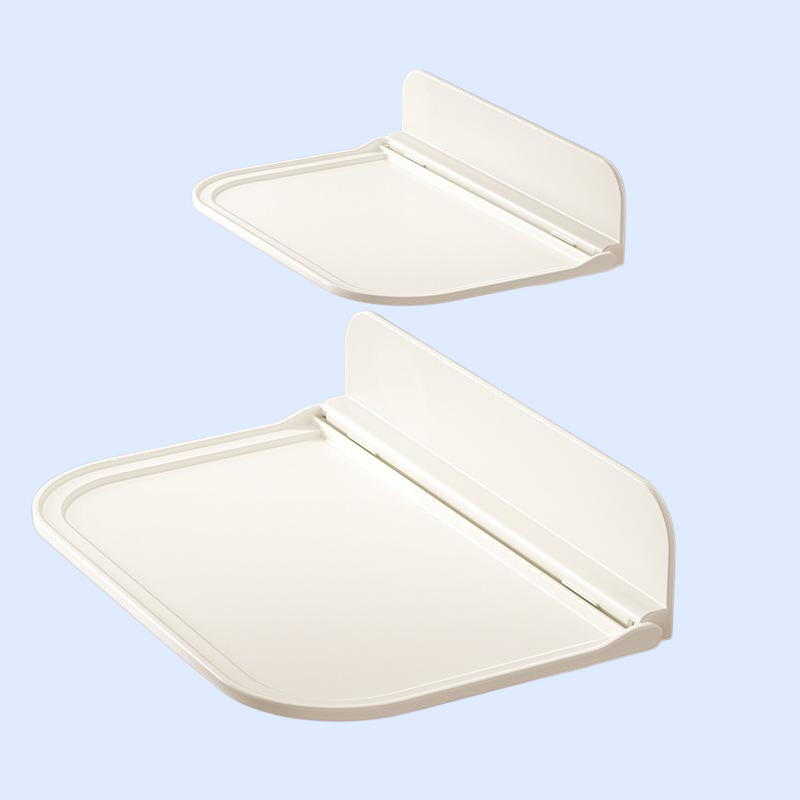 접이식 벽걸이 수납 선반 무타공 화장실 침대 머리맡 휴대폰 셋톱박스 선반