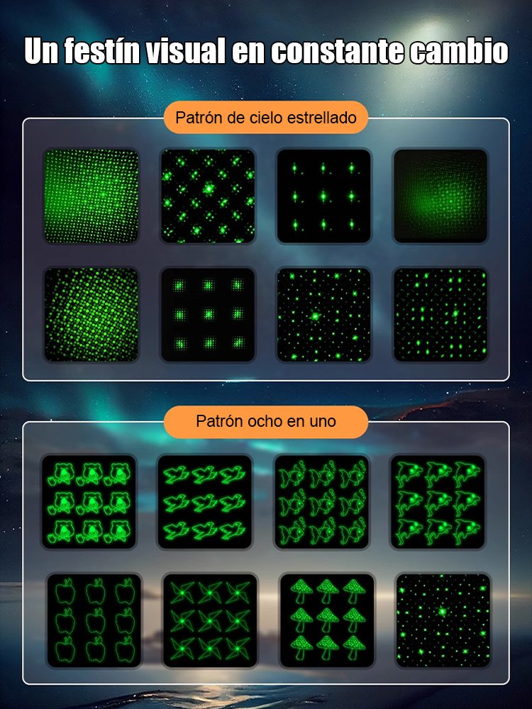 Puntero láser multifuncional USB