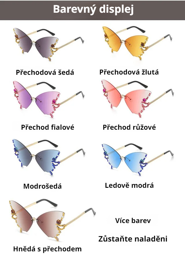 Detailní pohled na rámeček bez obruby s kamínky