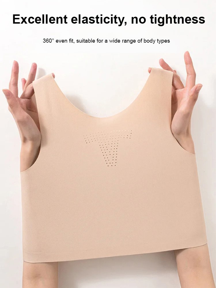 Invisible breasts and small breasts bra