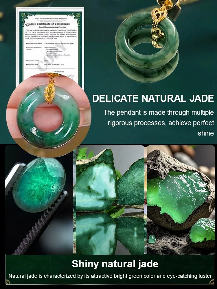 Meditation Peace Lock Necklace