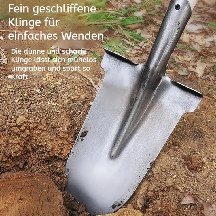 Manganstahl verstärkte Pflanzschaufel für Baumgrabungen
