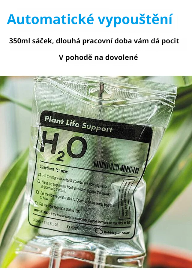 Zavlažovací systém pro květiny a pokojové rostliny
