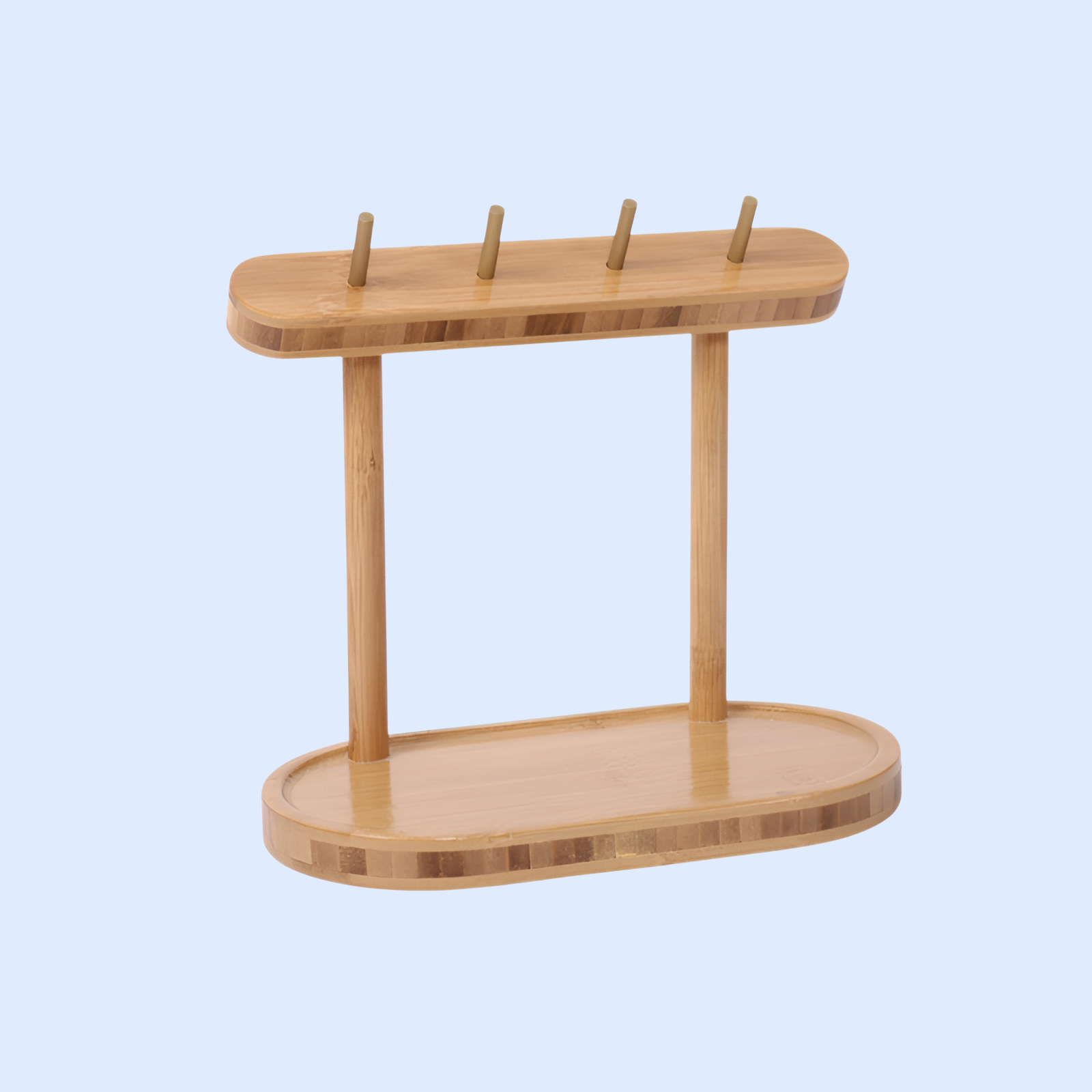 キースタンド 木製 キーフック 鍵置き 時計掛け カードホルダー ジュエリースタンド アクセサリースタンド 小物収納 玄関キー収納 携帯電話収納 コイン収納 木製 見せる収納