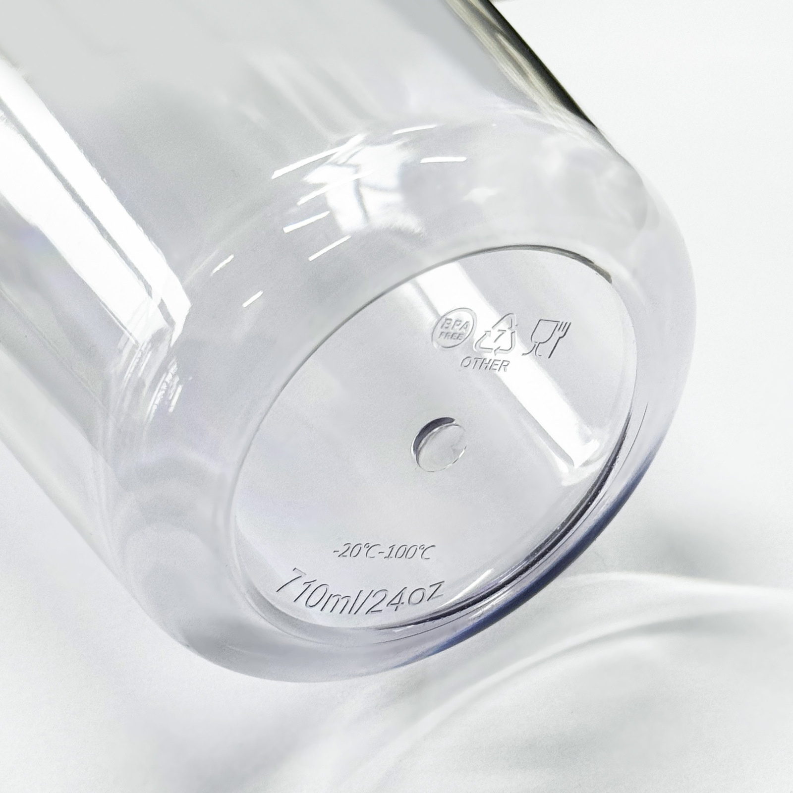 2025年新作ウォーターボトル 710ml ウォーターボトル トライタンストローカップ 大穴吸えるパールミルクティーカップ 伸縮式ストローウォーターカップ