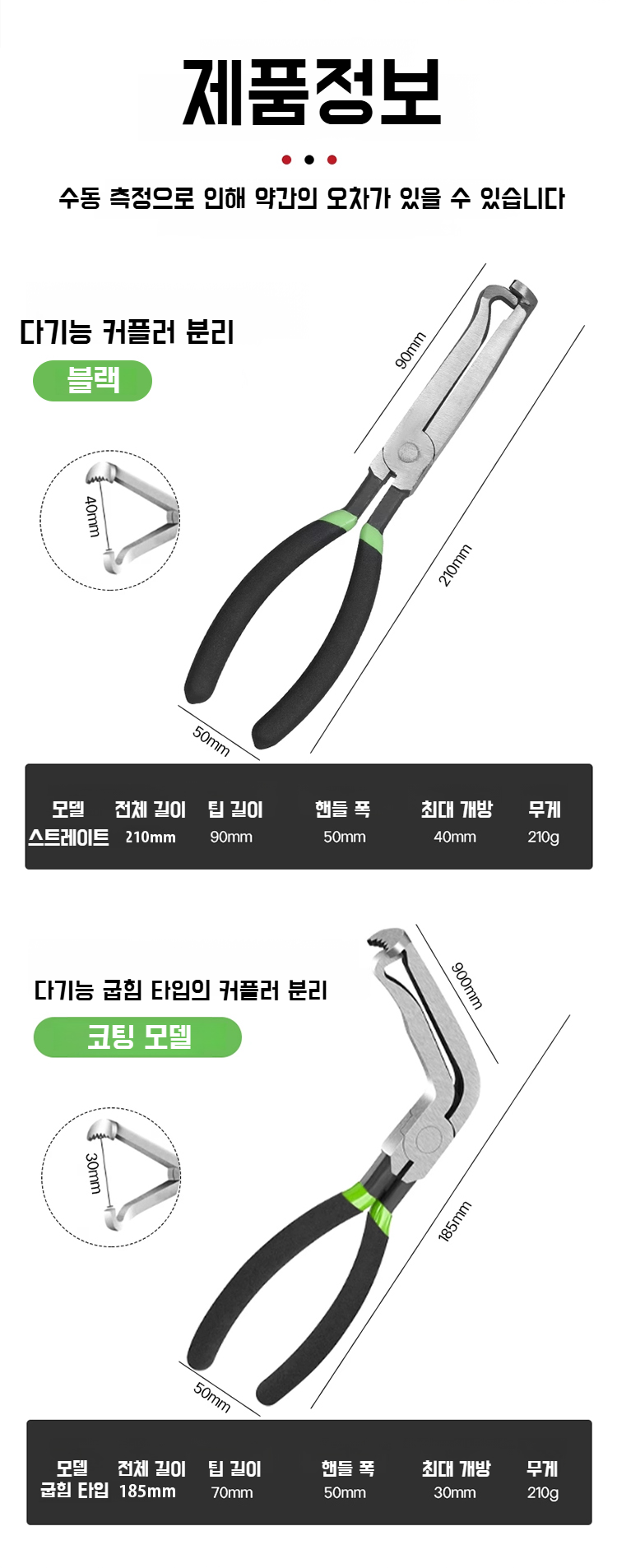 공구함에 보관된 다기능 플라이어