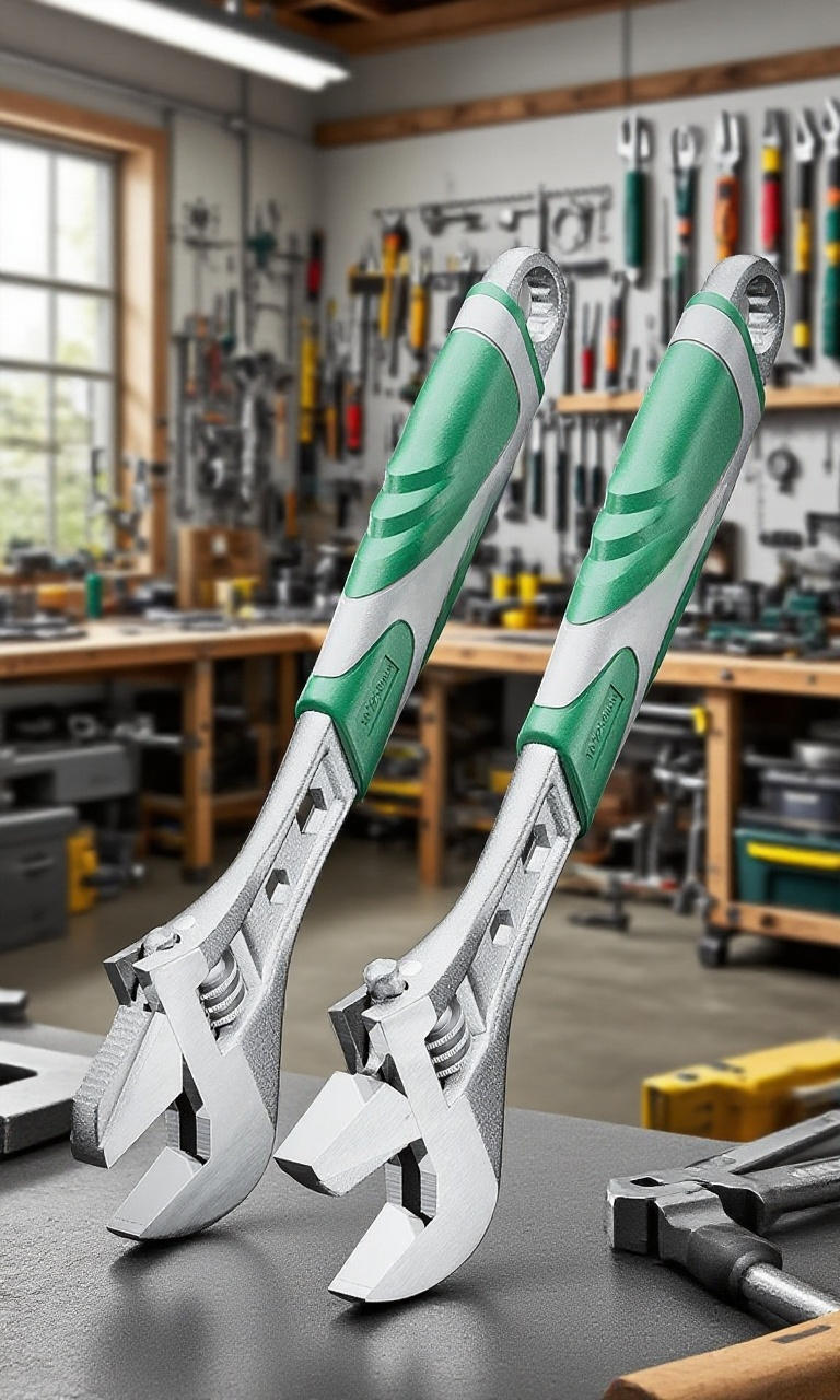 Dekorační multifunkční klíč s širokým otvorem na stole