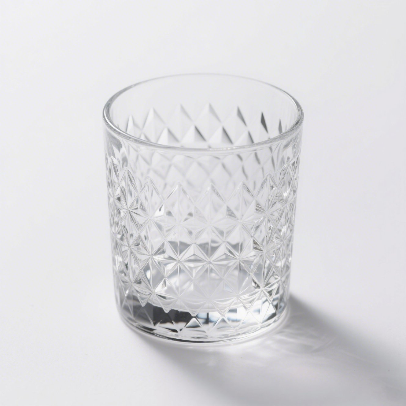 Průhledný glazovaný elegantní hrnek (6 kusů)