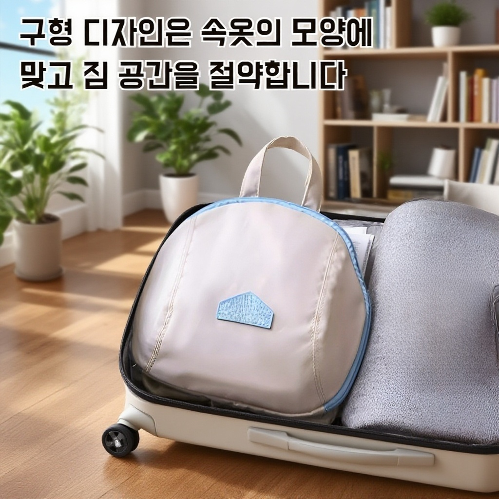 방수 소재의 여행용 속옷 정리 가방