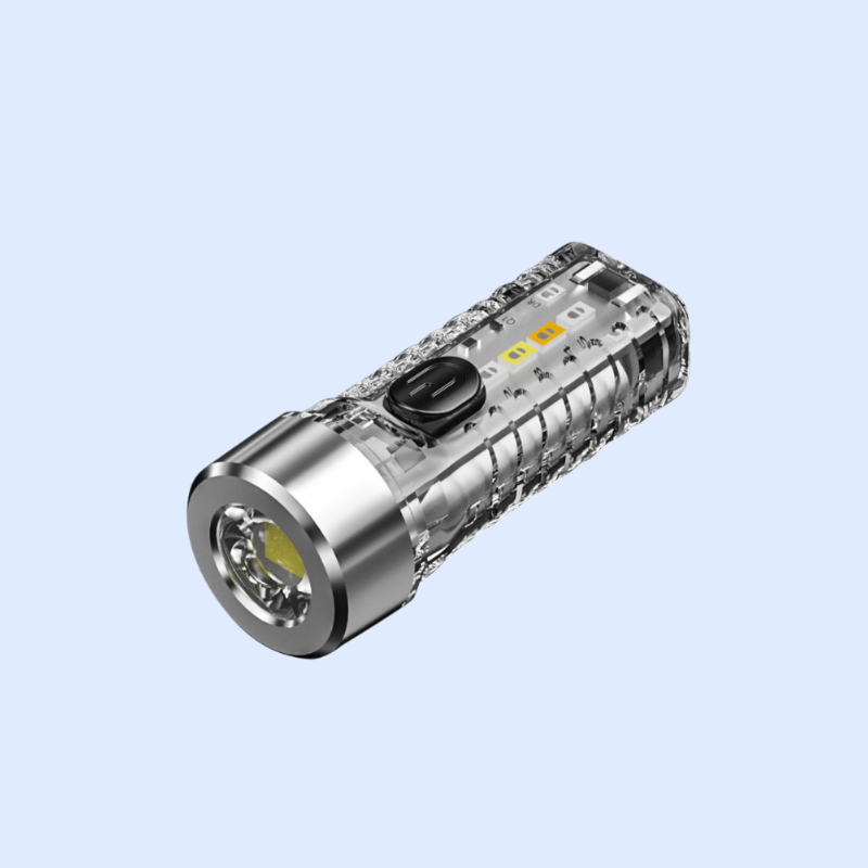 미니 강력 조명 키체인 손전등