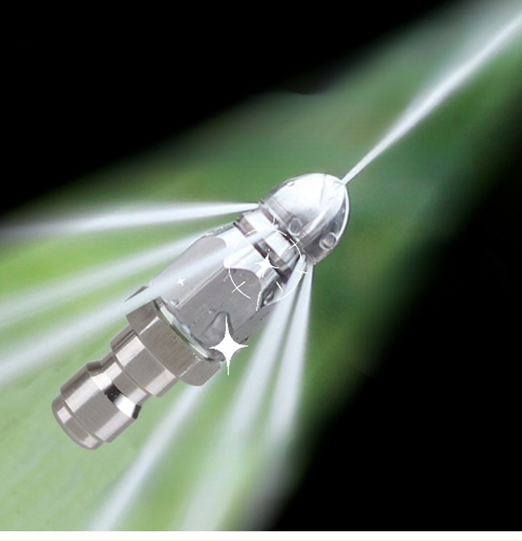 Fuerte limpieza de tuberías y aspersores de dragado