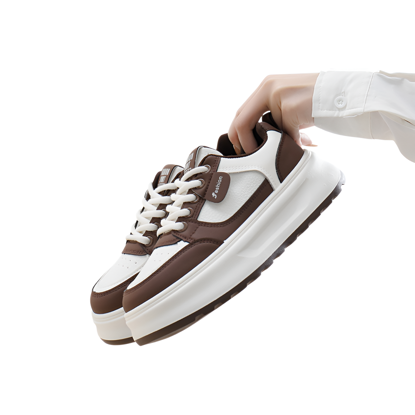 2025 Frühling weiße Schuhe neue koreanische Version von Freizeitschuhen ins weibliche Studentin Frei