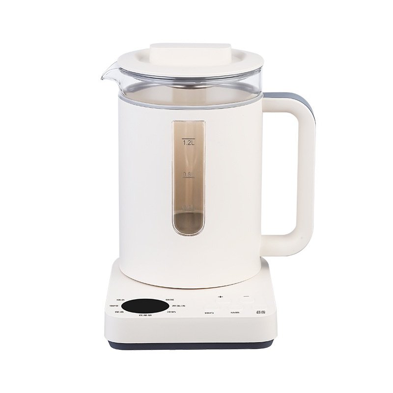 Hervidor eléctrico de vidrio para el hogar, hervidor de agua multifunción, tetera de decocción