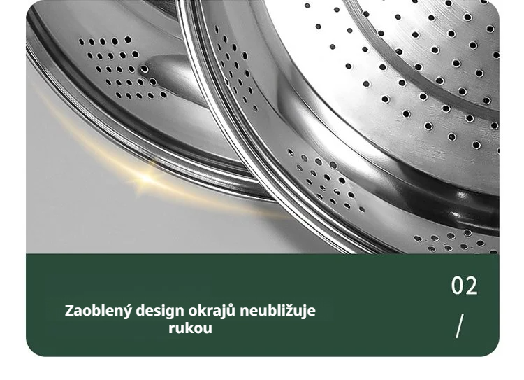 Napařovací tác vhodný pro různé druhy zeleniny