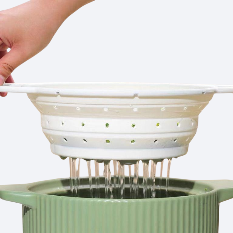 食品グレードシリカゲル折りたたみ式キッチン洗いかご