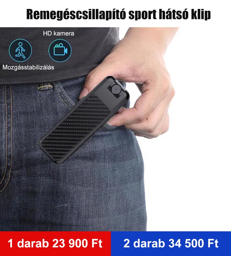 Hordozható audio- és videorögzítő