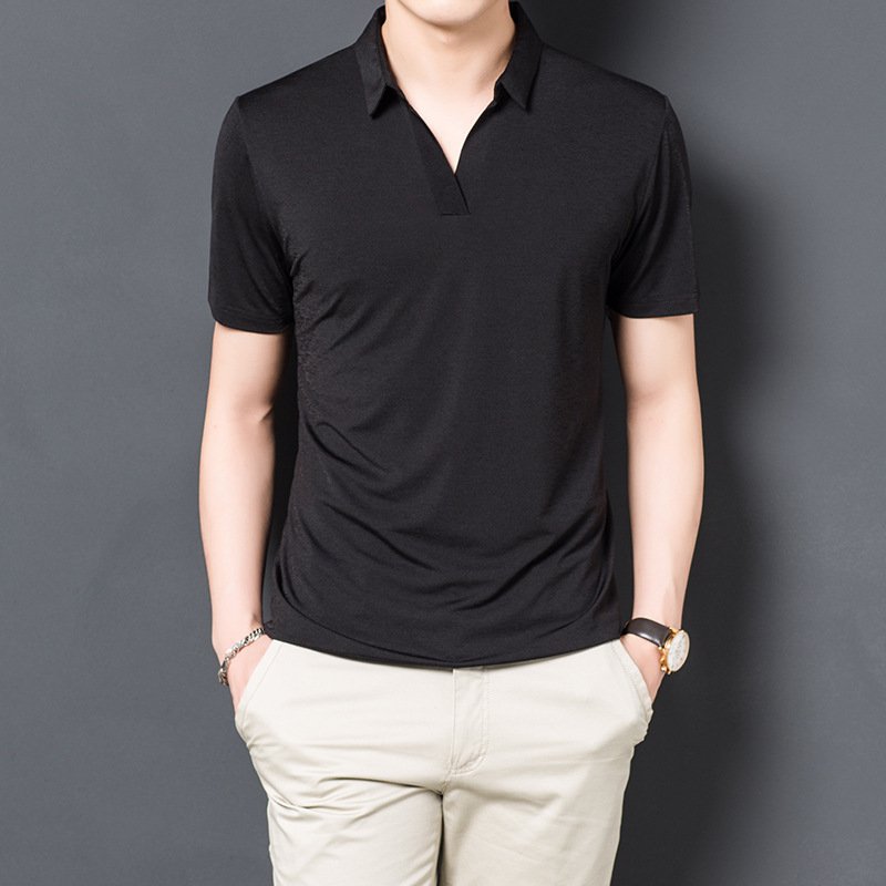 남성 실크 POLO 티셔츠