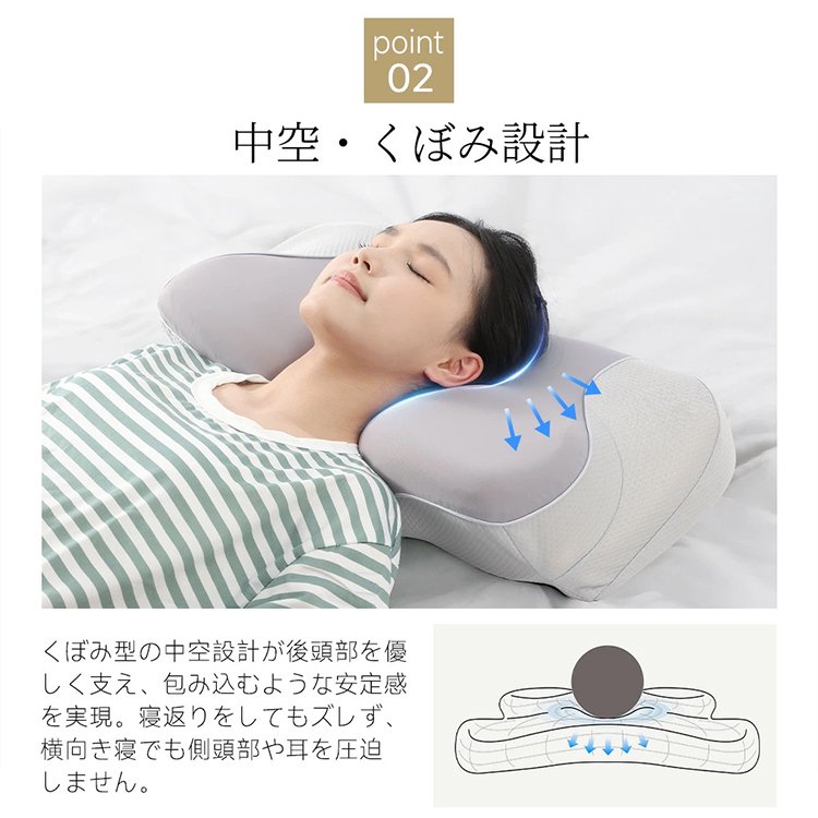 【2026年新発売】3D安眠枕