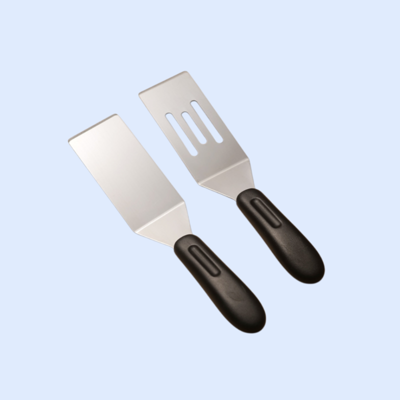 ステンレス製の日本製揚げヘラ