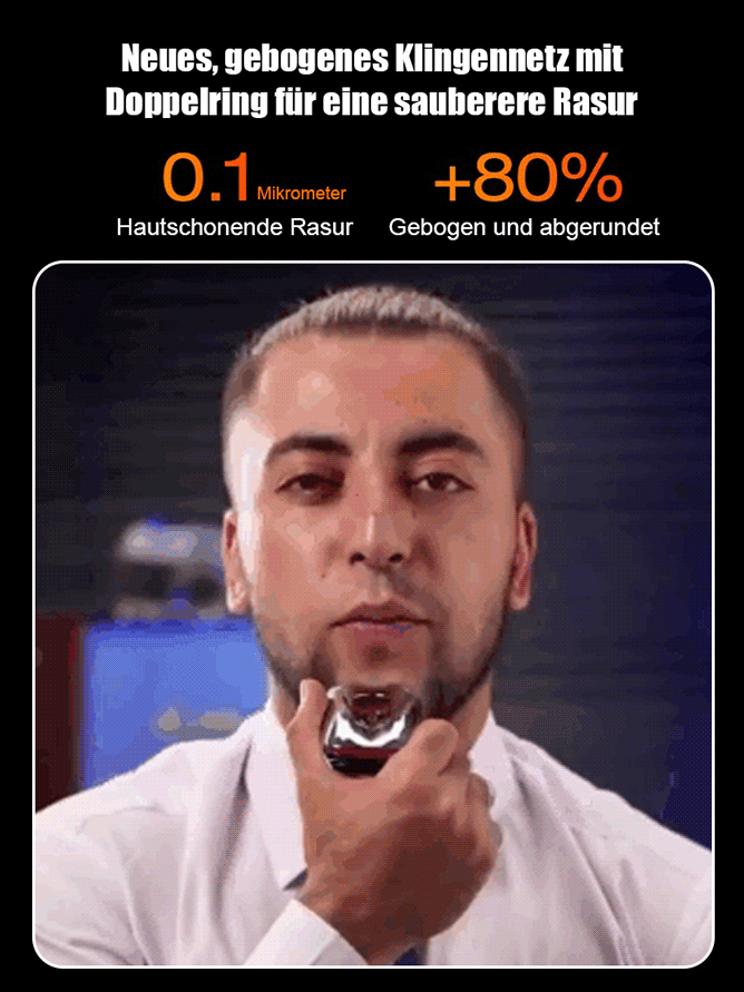 Neue tragbare, vollständig waschbare Elektrorasierer für den ganzen Körper