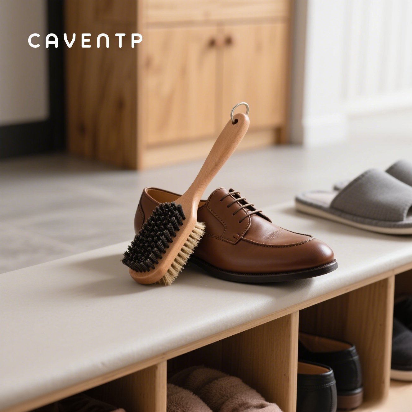 Schuhbürste für Wildleder und Glattleder