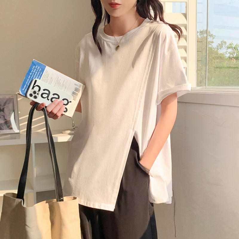 バンドカラーBIGシャツのコーディネート例