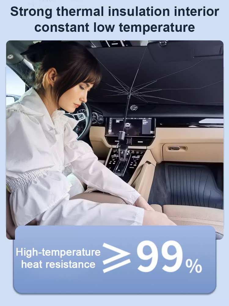 [No burns from the sun] UPF100+ double-layer nano-ice crystal umbrella