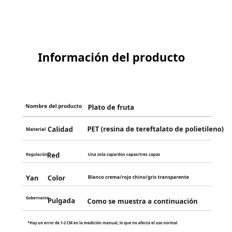 Plato de frutas de varias capas, mesa de centro de la sala de estar, caja de dulces, refrigerios, pl